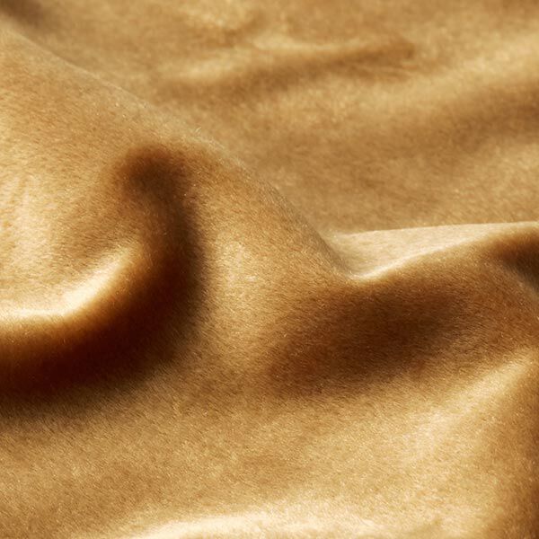 Tissu de décoration Velours – caramel,  image number 2