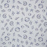 Tissu de décoration Gobelin moules – bleu,  thumbnail number 1