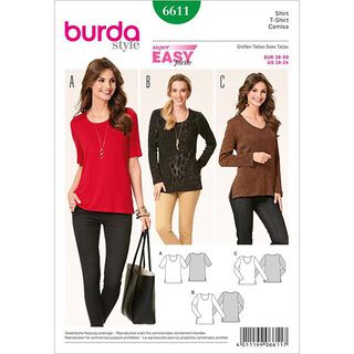 T-Shirt, Burda 6611, 