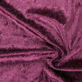 Panne de velours aubergine, 