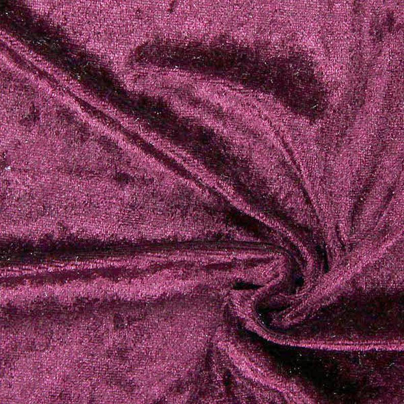 Panne de velours aubergine,  image number 1