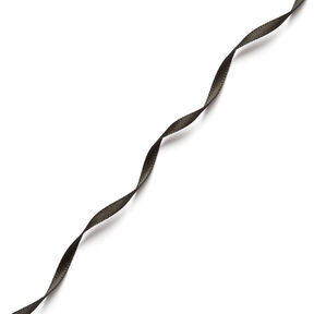 Ruban de satin [3 mm] – noir, 