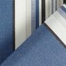 Toile pour store banne Rayures larges et étroites – bleu jean/blanc,  thumbnail number 4