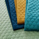 Tissu de revêtement velours matelassé nid d'abeille – moutarde,  thumbnail number 5