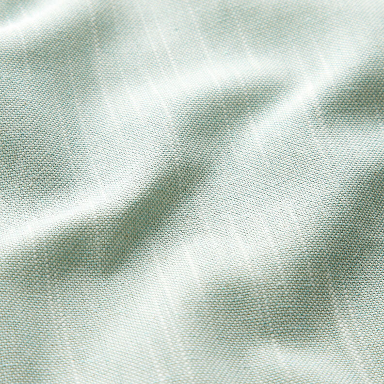 Tissu de décoration Semi-panama Structure légère – menthe clair/beige clair,  image number 2