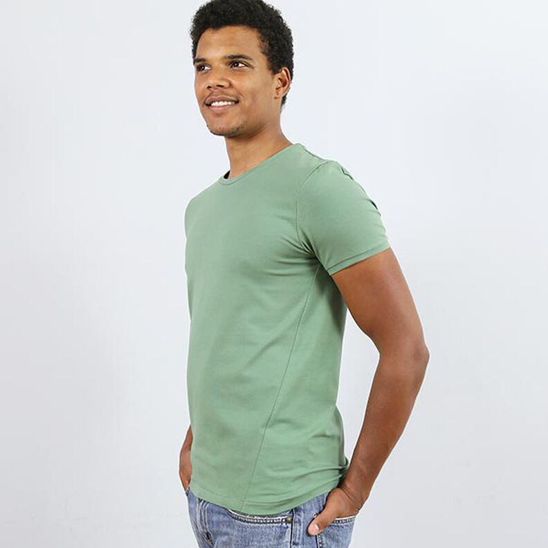 HERR BELA - Chemise sportive avec couture latérale diagonale, Studio Schnittreif | 42 - 60,  image number 3