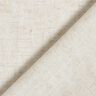 Tissu pour voilages Mélange lin Uni – nature,  thumbnail number 4
