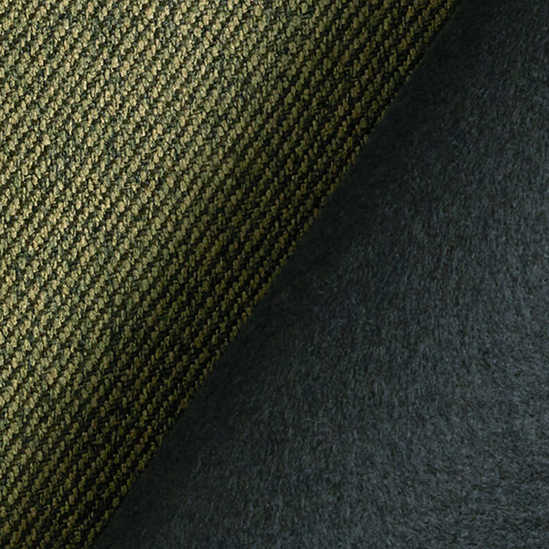Tissu de revêtement Aspect sergé – olive foncé,  image number 3