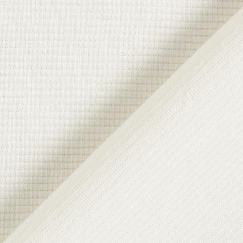 Jersey côtelé ottoman uni – blanc,  image number 4