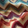 Tissu de décoration Gobelin Chevron – beige clair/carmin,  thumbnail number 2
