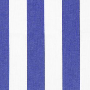 Toile pour store banne Rayures Toldo – blanc/bleu roi, 