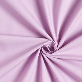 Popeline coton Uni – lilas pastel, 