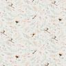 Jersey gaufré branches de fleurs – ivoire,  thumbnail number 1