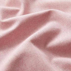 Tissu de décoration Semi-panama chambray recyclé – rosé, 