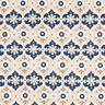 Jersey à ornements floraux – beige/bleu marine,  thumbnail number 1
