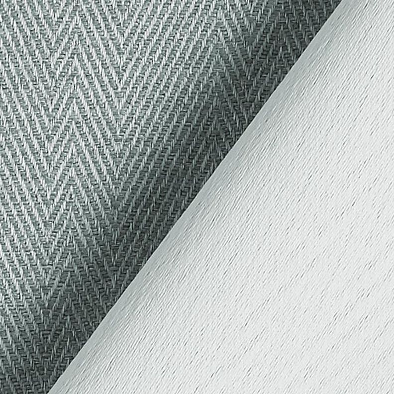 Tissu occultant Chevrons – vert pastel,  image number 4