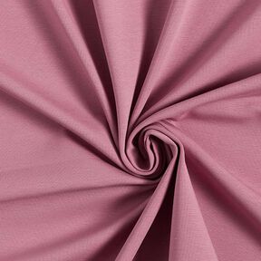 Jersey coton Medium uni – vieux rose foncé, 