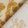 Tissu décoratif Toile Grue chinoise – beige/jaune curry,  thumbnail number 4