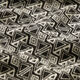 Maille jacquard Triangles – noir/blanc,  thumbnail number 2