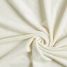 Velours stretch Tissu Nicki – blanc,  thumbnail number 1