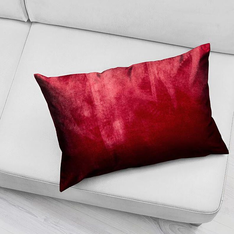Tissu de décoration Velours – rouge,  image number 5