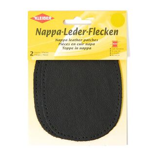 Patchs Cuir nappa – noir, 