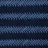 Velours stretch gaufré – bleu marine,  thumbnail number 1