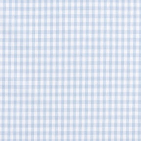 Tissu en coton Vichy à carreaux 0,5 cm – jean bleu clair/blanc, 