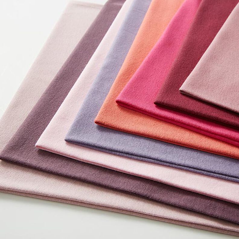 Bord-côte uni – mauve,  image number 8