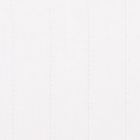 Voile de coton et soie mélangés à paillettes – blanc, 