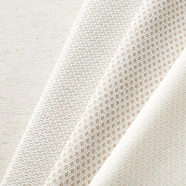 Tissu de décoration Jacquard Aspect naturel – beige foncé,  image number 4