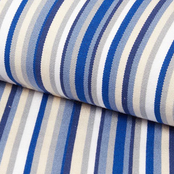 Extérieur Tissu pour chaise longue Rayures verticales 45 cm – bleu,  image number 1