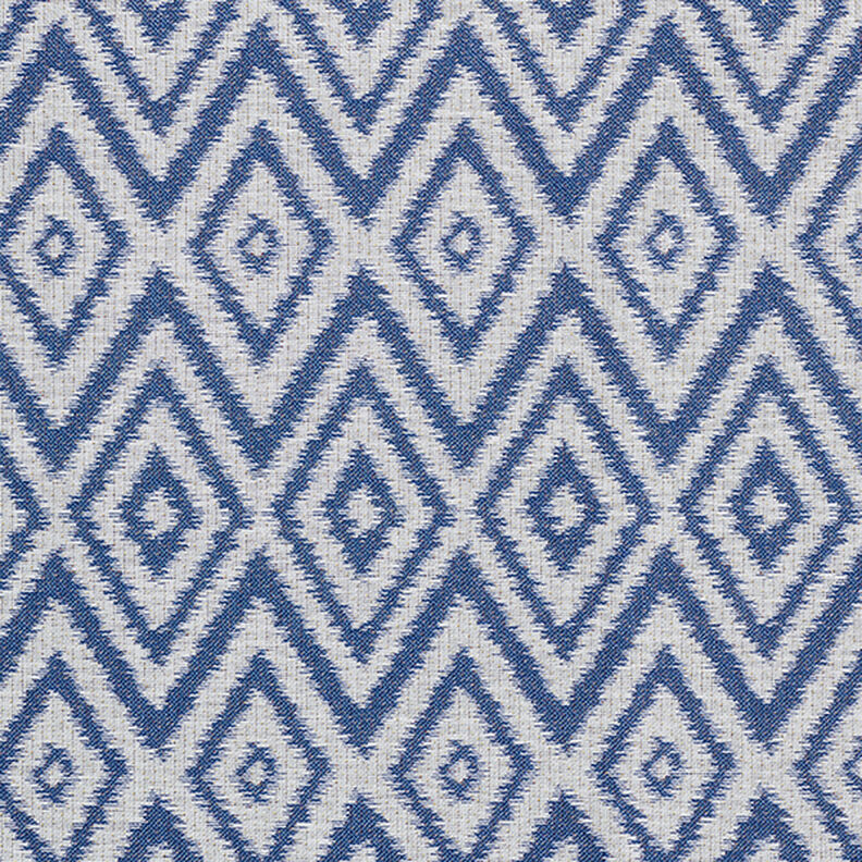 Tissu d'extérieur jacquard Ethno – bleu,  image number 1