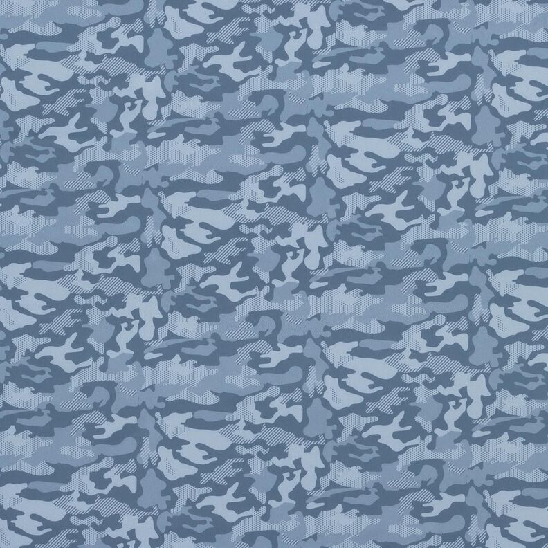 Jersey sportif et fonctionnel camouflage – gris bleu,  image number 1