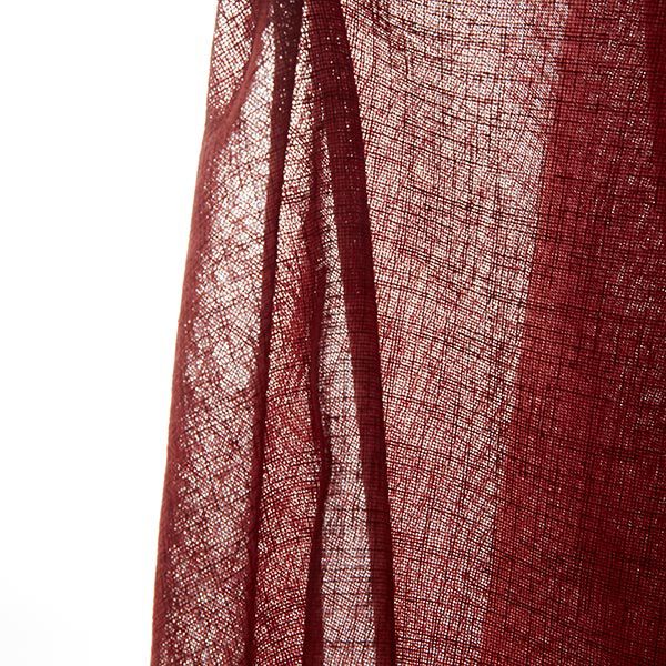 Tissu pour rideaux Voile Ibiza 295 cm – carmin,  image number 4