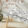 Tissu de décoration Jacquard Lignes abstraites – ivoire/noir,  thumbnail number 6