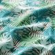 Cretonne de coton feuilles tropicales – vert,  thumbnail number 2