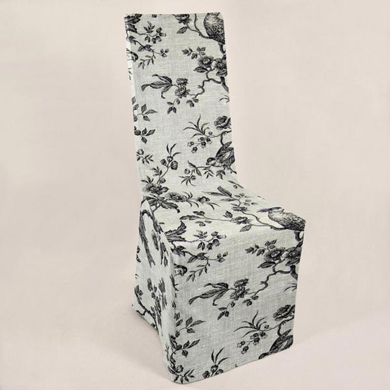 Lin de décoration Oiseaux – noir,  image number 8