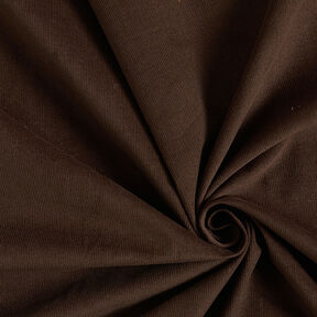 Velours milleraies Uni – marron foncé, 