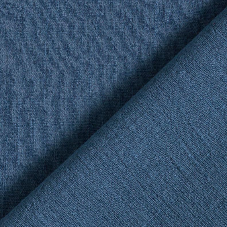Tissu en coton aspect lin – bleu roi,  image number 3