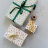 Tissu de décoration Semi-panama Rameaux de Noël – nature/vert sapin,  thumbnail number 7