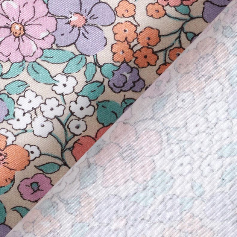 GOTS Popeline coton Prairie fleurie | Poppy Fabrics – nature,  image number 4