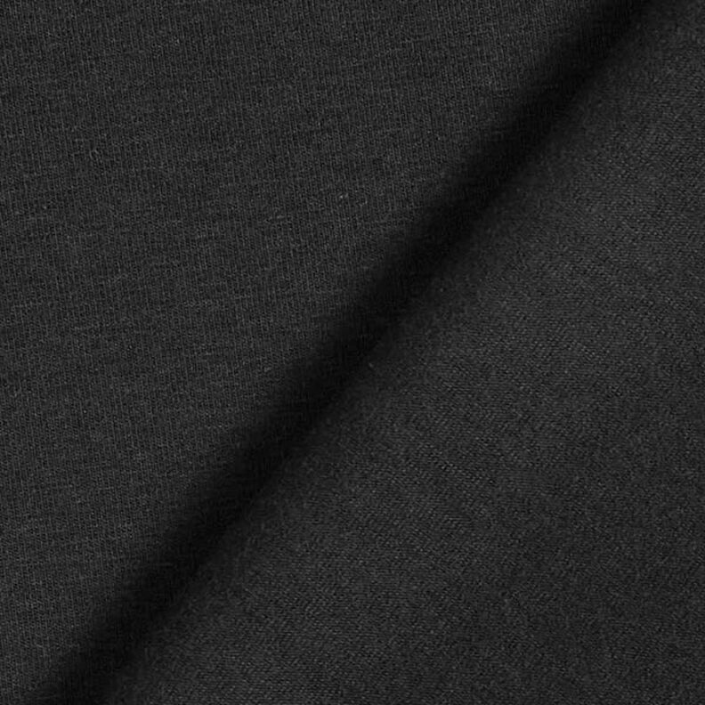 Bambou Jersey viscose Uni – noir,  image number 5