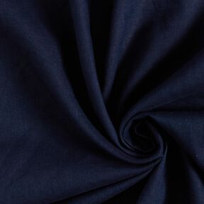 Lin mélangé léger prélavé – bleu nuit, 