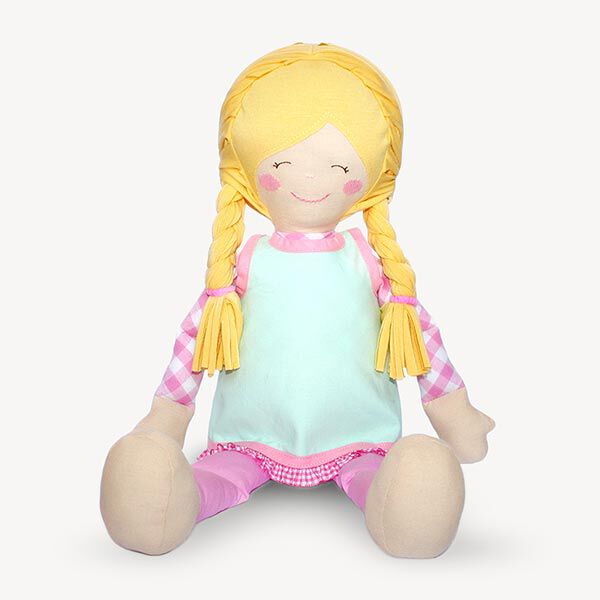 Coudre la poupée : Patron en papier poupée de chiffon "LULU"  | Kullaloo,  image number 2