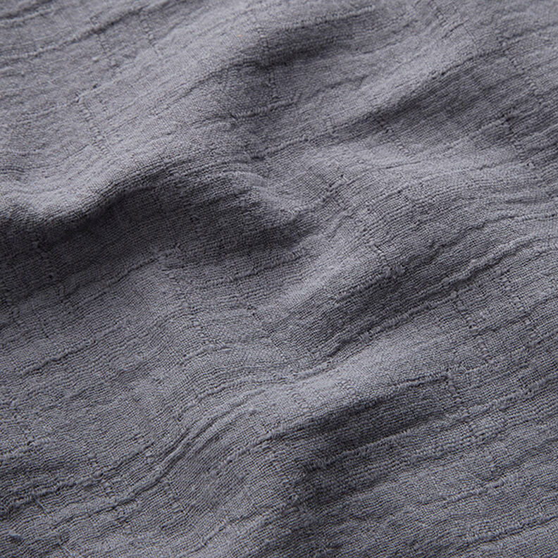 Bambou Tissu double gaze de coton Structure – gris,  image number 2