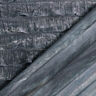Jersey ruché Rayures horizontales en batik – gris clair,  thumbnail number 4