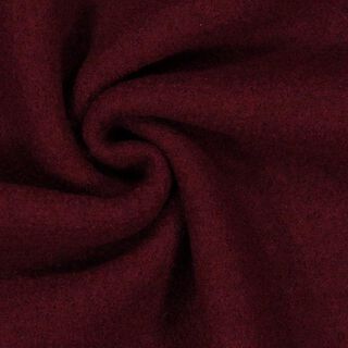 Loden de laine foulé – rouge bordeaux, 