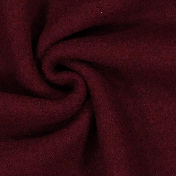 Loden de laine foulé – rouge bordeaux,  image number 2
