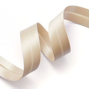 Biais Satin [20 mm] – beige, 